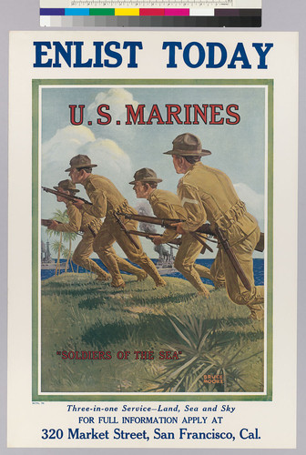 Enlist Today: U.S. Marines: "Soldiers of the Sea"