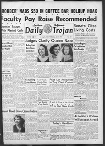 Daily Trojan, Vol. 42, No. 101, April 04, 1951
