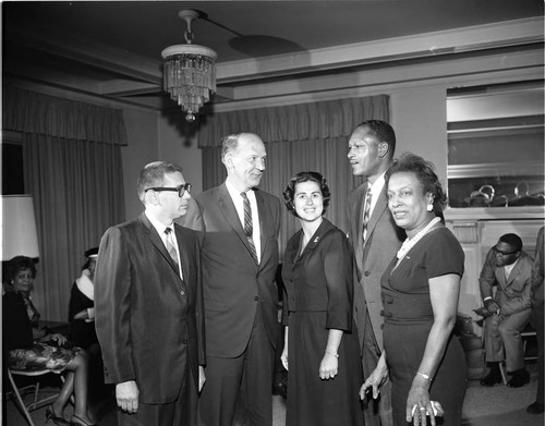 Democrats and Mayor Bradley, Los Angeles, 1963