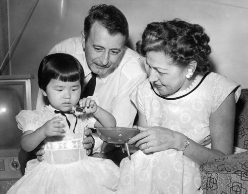 Childless Burbank couple adopt girl, 3, from Japan