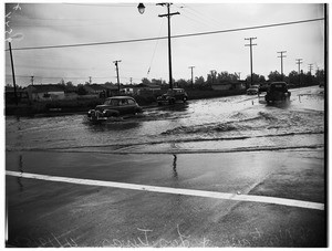 Arcadia Flood picture, 1952
