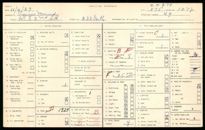WPA household census for 233½ West 82nd Street, Los Angeles County