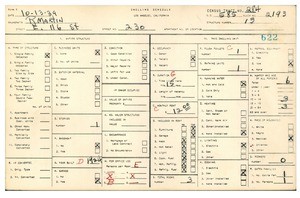 WPA household census for 230 EAST 116TH STREET, Los Angeles County