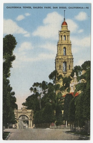 California Tower, Balboa Park, San Diego, California