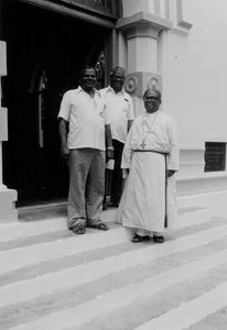 Tamil Nadu, South India. From left to right: Rev. Moses Samuel, Rev. K. Satiyachellan and the P