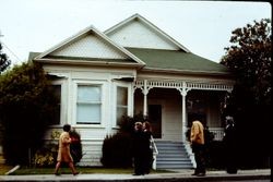 Circa 1905 Queen Anne cottage at 7234 Wilton Avenue, Sebastopol, California, 1976