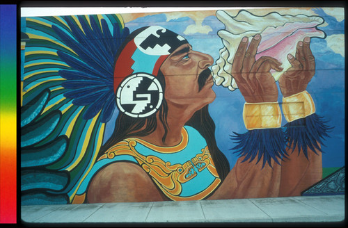 Barrio Logan Trolley Station (part of Kelco Historical Mural)