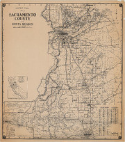 Map of Sacramento County and Delta Region, Part 1 of 2