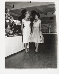 Chonne Patton at a party at Topaz Room, Santa Rosa, California, 1959