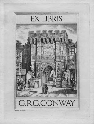 Ex Libris G.R.G. Conway