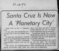 Santa Cruz is now a 'Planetary City