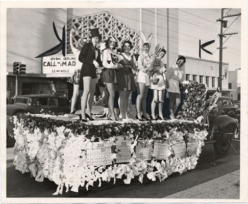 [City College of San Francisco float in Mardi Gras Parade]