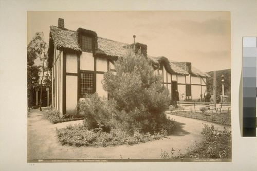 Ann Hathaway Cottage, Cal. Midwinter Fair, 1894