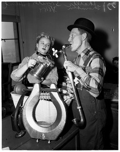 Musical plumber, 1954
