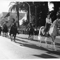 Pony Express Parade down K Street during the "re-run" of the Pony Express