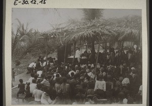 Baptism at the mission festival in Sakbayeme, Autumn 1910
