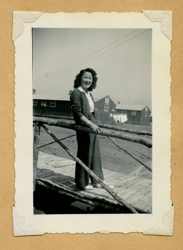 Nisei woman at Jerome camp