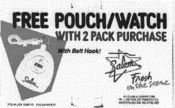 FREE POUCH/WATCH With 2 Pack Purchase