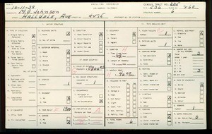 WPA household census for 4275 HALLDALE, Los Angeles County