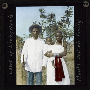 Mvula and his family, Malawi