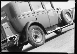 Strain on gears, Southern California, 1933