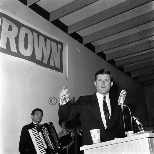 Edward "Ted" Moore Kennedy, Los Angeles, 1966