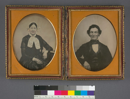 [Unidentified man and woman.]