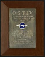 O.S.T.I.V. Organisation Scientifique et Technique Internationale du Vol a Voile award (1 item)