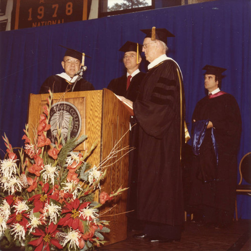 Commencement--Seaver College, School of Business and Management, School of Professional Studies
