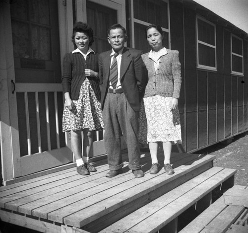 Utsunomiya family at Jerome camp