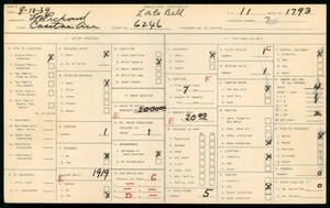 WPA household census for 6246 CASITAS AVE, Los Angeles County