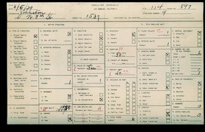 WPA household census for 1537 W 8TH STREET, Los Angeles