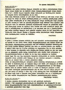 Circular letter for July 1978