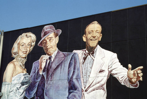 Hollywood mural