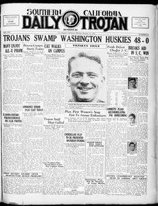 Southern California Daily Trojan, Vol. 21, No. 20, October 14, 1929
