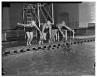Industrial swim meet, Fairmont Hotel