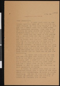Hamlin Garland, letter, 1917-01-10, to James Stuart Blackton