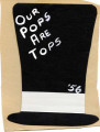 A.W.S. "Our Pops Are Tops" Program Card