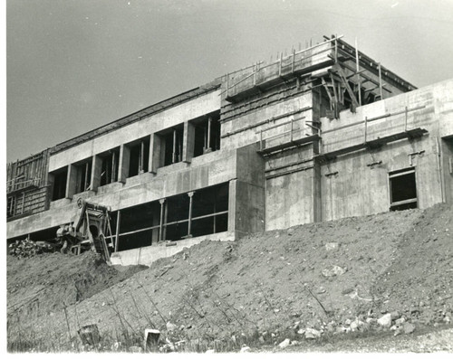 Science Center under construction the first time