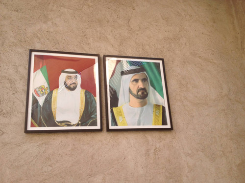 Sheikh Khalifa and Sheikh Mohammed