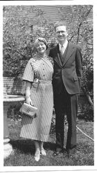 William K. (Bill) and Edna Stanbridge Smith, April 1933