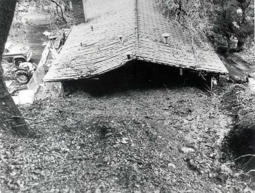 Silverado Fire Hall, 1969 flood