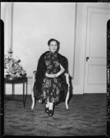 Madame Chiang Kai-shek, seated portrait