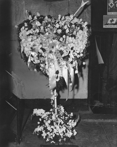 McPherson funeral wreath