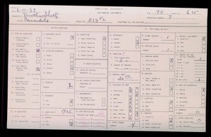 WPA household census for 213 S CARONDELET, Los Angeles
