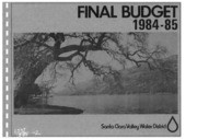 Final Budget, 1984-85