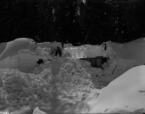 Record Heavy Snow, Record snows Lodgepole area. Ranger Workshop