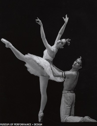 Joanna Berman and another dancer, circa 1980s-1990s