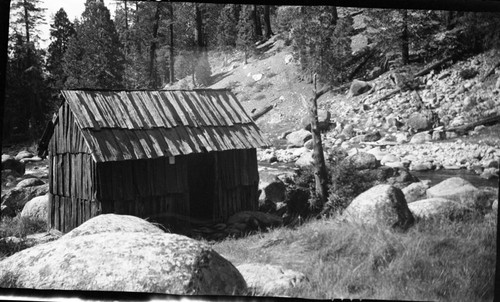 Backcountry Cabins and Structures, Kern Hot Springs bath house