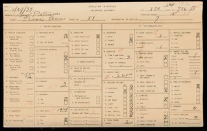 WPA household census for 51 ROSE, Los Angeles County